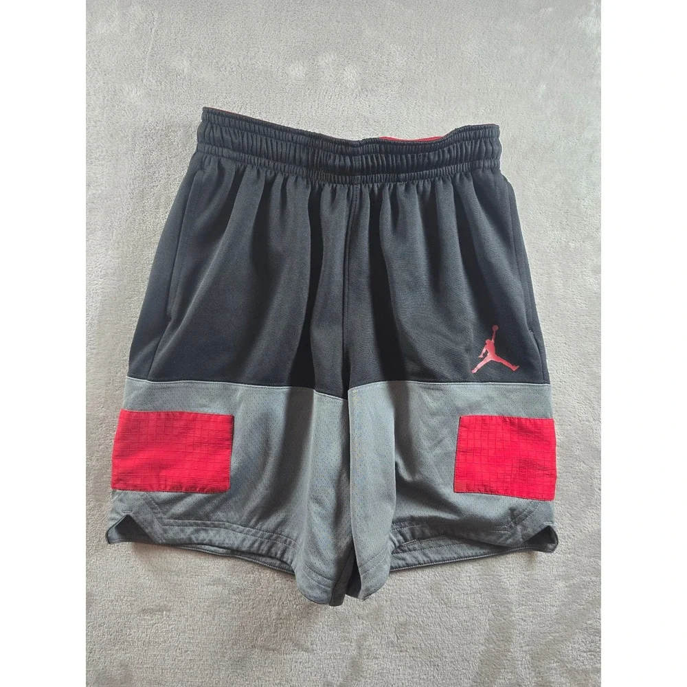 Jordan Basketball Shorts Mens‎ S Air Statement Colorblock CZ4766-010 Athleisure